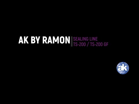 TS-200 - Operculeuse semi-automatique Ak-Ramon - Acier inoxydable, moules interchangeables, soudure automatique_1