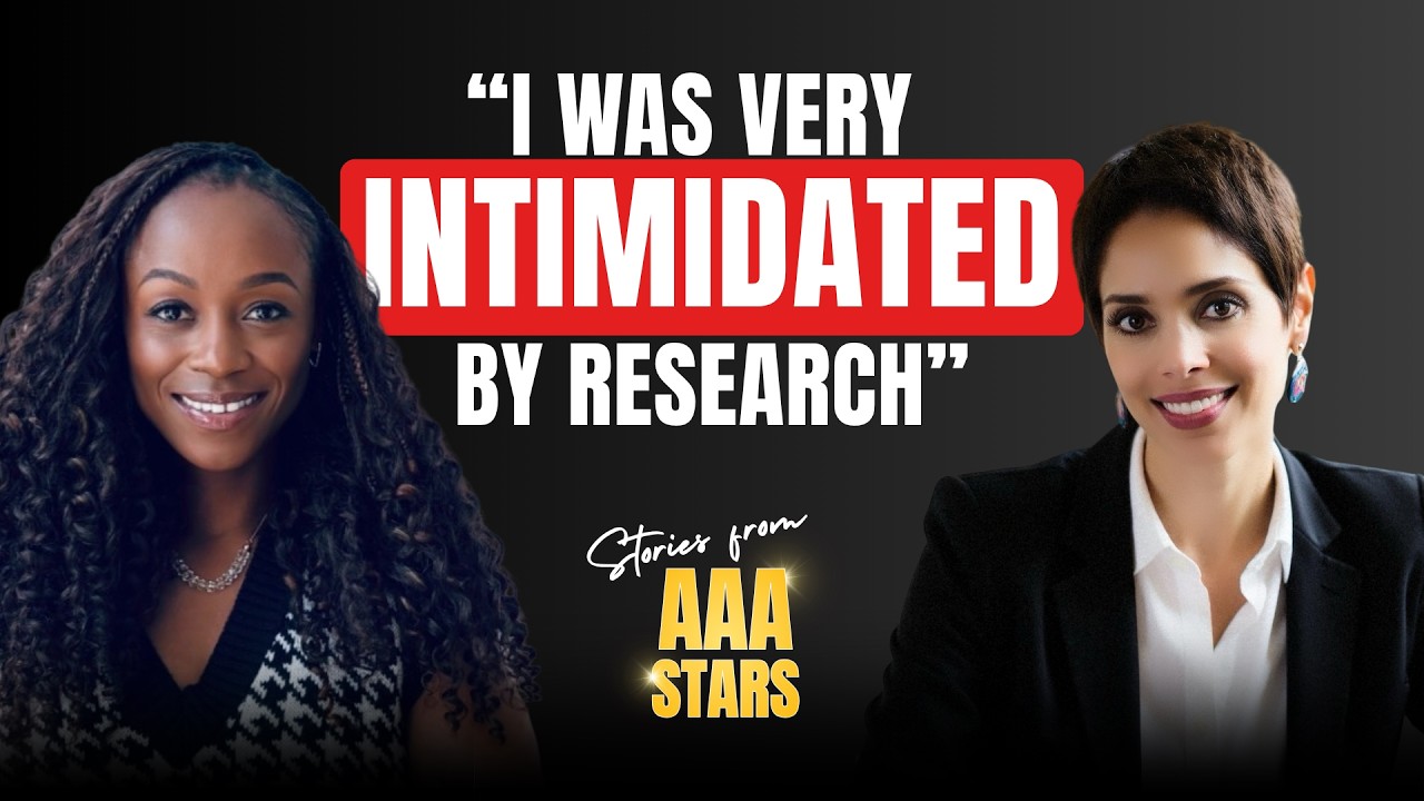 "I was very intimidated by research." Dr. Sharon Gechure's Story - AAA Stars