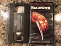 Opening To Halloween Anniversary Edition 1997 VHS 60fps
