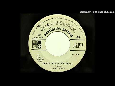 Jimmy Boyd - Crazy Mixed-Up Blues (Columbia 21571) [1956 rockabilly]