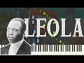 Scott Joplin - Leola 1905 (Ragtime Piano Synthesia)