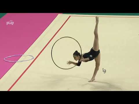 Zohra Aghamirova Hoop Final World Challenge Cup Pamplona 2022