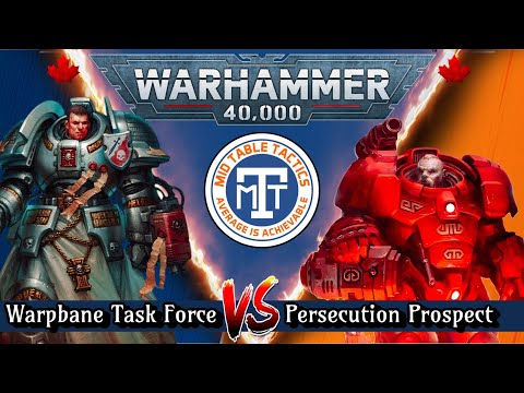 Warhammer 40k Battle Report: Grey Knights VS Leagues of Votann