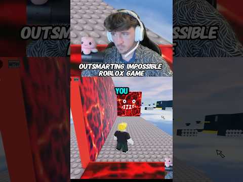 Outsmarted the impossible Roblox game