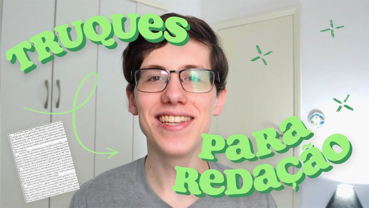 TRUQUES PARA AUMENTAR SUA NOTA NA REDAÇÃO | Redação do Zero | Lucas Felpi