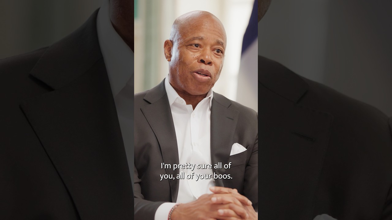 Eric Adams is an Iconic Guest | Part 7 #Ziwe #ErucAdams #newyork #nyc #comedyshorts #comedy