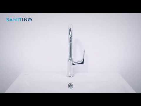 Hansgrohe Logis - Miscelatore monocomando 210 per lavabo, con braccio di erogazione girevole, cromato 71131000