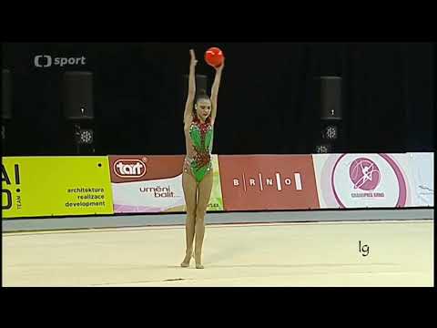 Yanika Vartlaan Ball Final Grand Prix Brno 2018