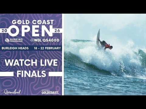 WATCH LIVE: Gold Coast Open - Finals Day