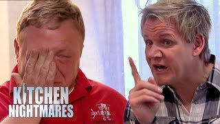 Owner Breaks Down Into TEARS After Gordon Rips Into His Restaurant | Kitchen Nightmares