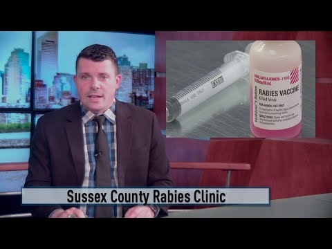 NJ Sussex County Rabies Clinics Announced