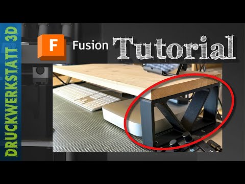 So geht Fusion - 4 - Einsteigertutorial für Autodesk Fusion - Monitorerhöhung