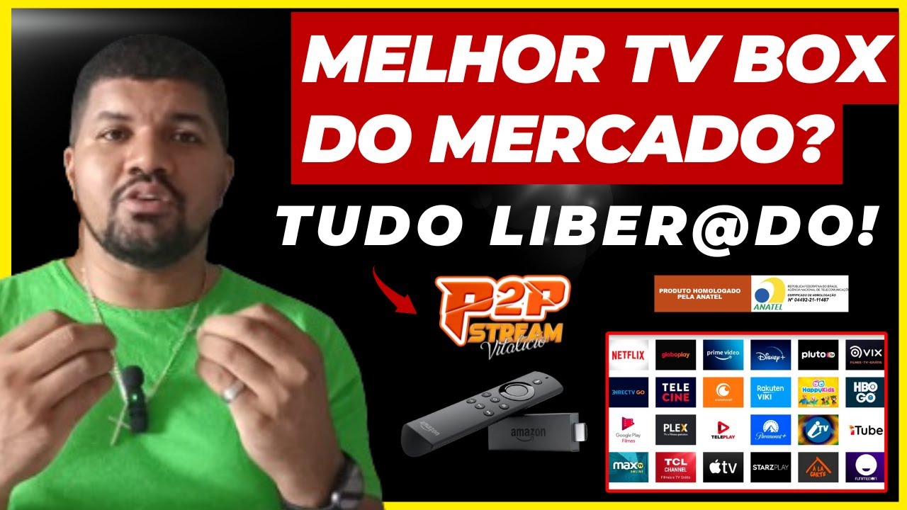 COMPREI A P2P STREAM VITALICIO (A MELHOR TV BOX DO MERCADO?)