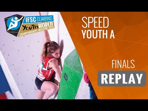 IFSC Youth World Championships Moscow 2018 - Speed - Finals - Youth A