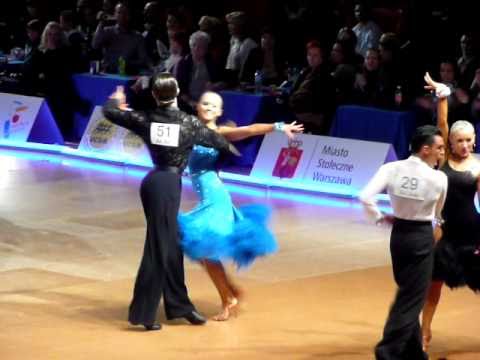 Mistrzostwa Polski LA 2011 - 1/4 samba - Kostiantyn Samarskyi i Agnieszka Kaczorowska