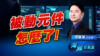 震盪休息盤! 被動元件怎麼? 海豚慌了嗎?｜海豚交易室｜范振鴻