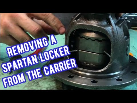 How To Remove A Spartan Locker From The Axle Carrier - Dana 30