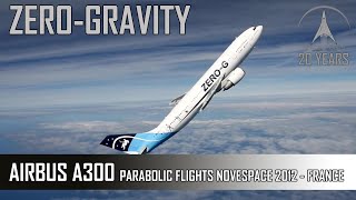 Zero-G Flight - Parabolic Flight with the Airbus A300 Of Novespace