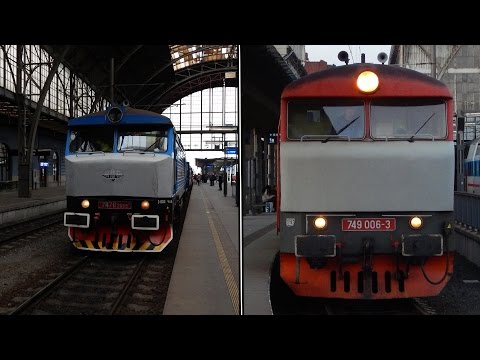 Bardotky KŽC T478.2065 a ČD 749.006 - Praha hl.n.