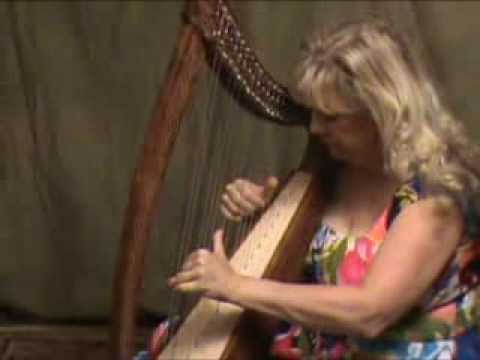 Roosebeck  HTHAC-K | Heather Harp 22-String Chelby Levers Knotwork image 8