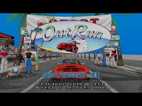 OutRun - Sega AGES 2500 Vol 13 (Arranged mode - Right sided route)