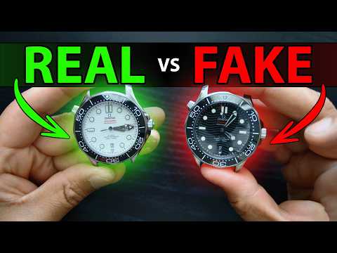 Real vs Fake Omega Seamaster SMP300: Side-by-Side Comparison
