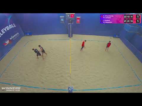 16:55 D. Kharchenko / M. Anhelov - I. Datsiuk / M. Stepanov 28.03.2023 | Winners Beach Volleyball
