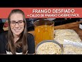 Frango Desfiado E Caldo De Frango Caseiro
