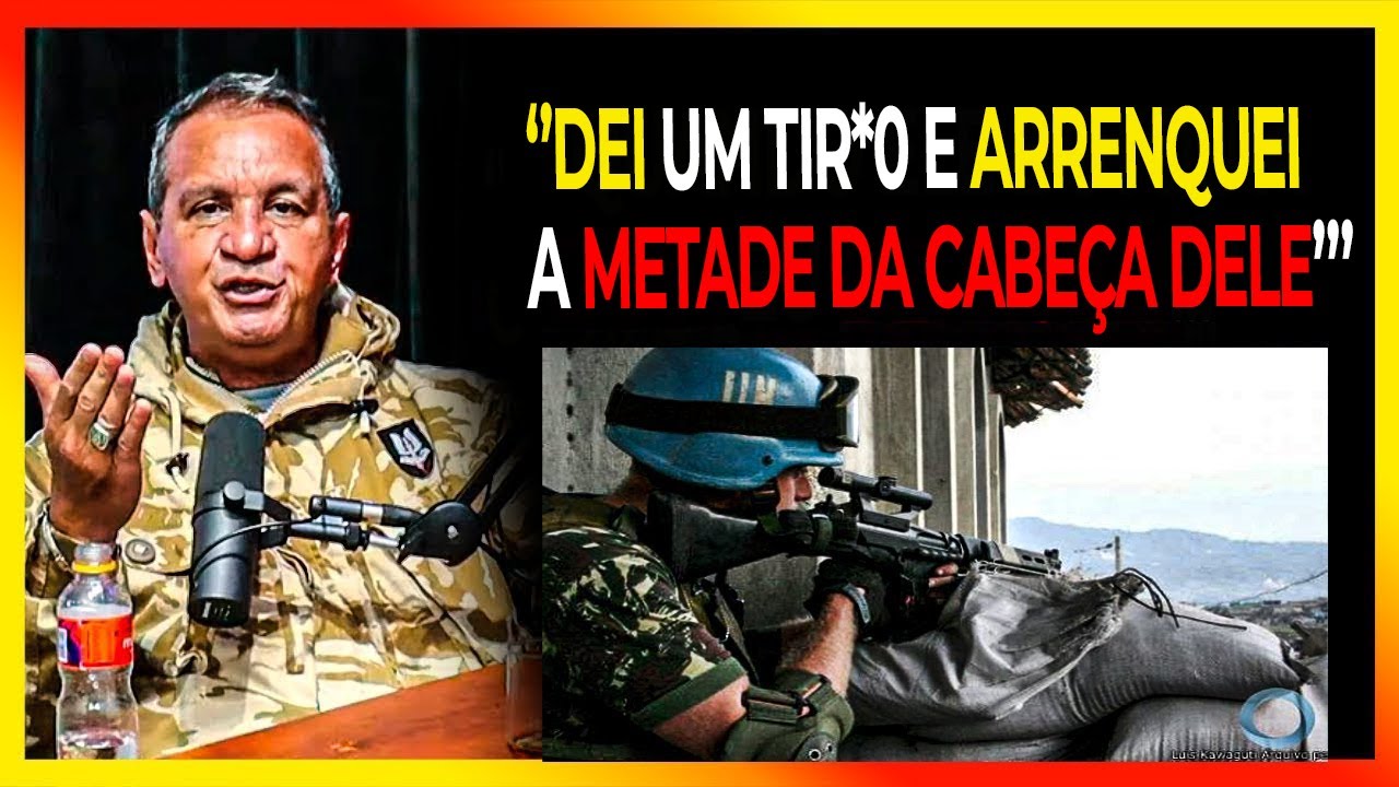 SNIPER BRASILEIRO É SURPREENDIDO NO HAITI