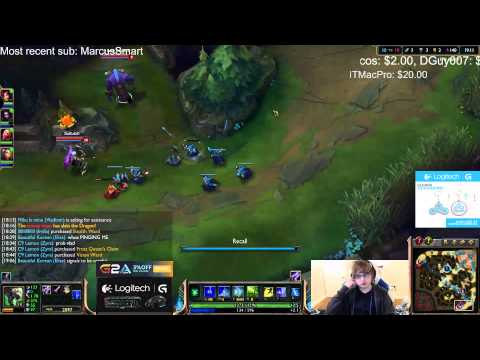 Sneaky duo LemonNation vs CoreJJ - Twitch vs Ashe ADC - League of Legends Gameplay