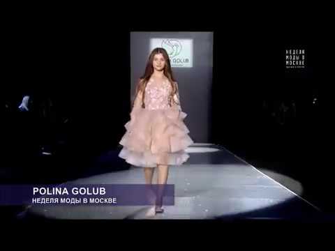 Показ дизайнера Полины Голубь на Неделе моды в Москве. 23.03.2018