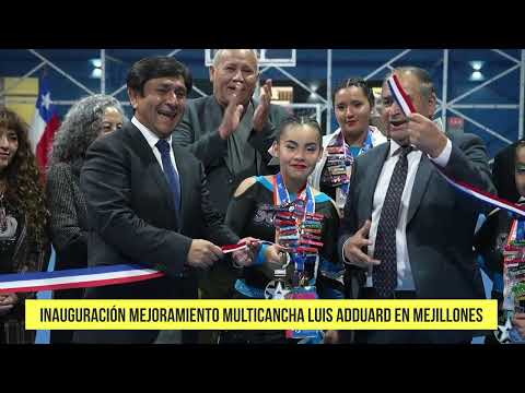 INAUGURACIÓN MULTICANCHA MEJILLONES - PROYECTOS AMRA