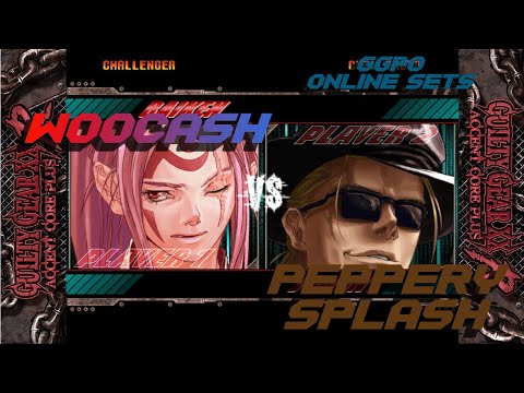 Woocash (Baiken) vs. PepperySplash (Johnny) - Guilty Gear XX Accent Core +R GGPO Online Sets