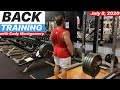 BACK WORKOUT | July 8, 2020