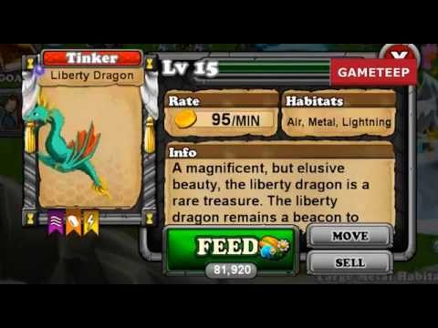 How to breed Liberty Dragon Tested! DragonVale! WBANGCA! (LIMITED EDITION)