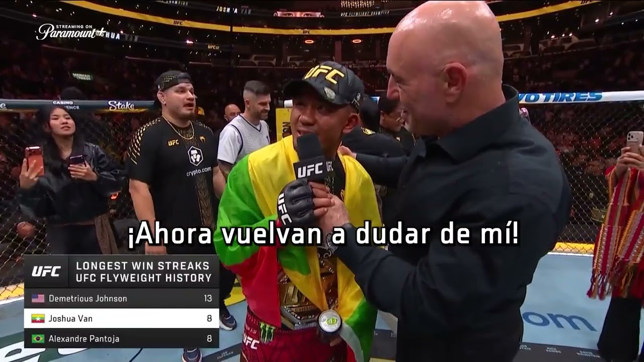 #UFC331 Quién duda aun de Joshua Van???