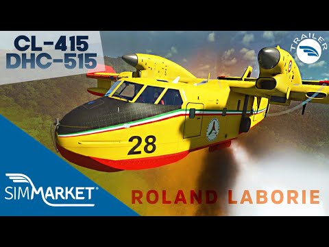 Firefighters CL-415 and DHC-515 for Microsoft Flight Simulator | SIMMARKET Roland Laborie | 4K