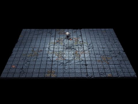 Painting the Ultimate Showdown Board for Kingdom Death: Monster