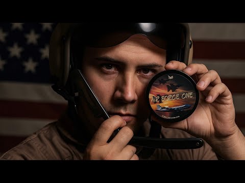 Air Force One by Strike Gold Shave – Premium Shaving Soap Ad