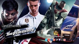 Lanzamientos de Videojuegos - Septiembre 2017