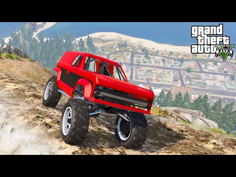 MAEN OFFROAD 4x4 NAIK GUNUNG TERTINGGI DI INDONESIA MANTAP - GTA V MOD INDONESIA EPISODE SPESIAL