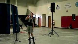 Sylvia Lee Walker 11 years sings 