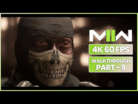 CALL OF DUTY MODERN WARFARE 2 Gameplay Walkthrough Part 9 Campaign [4K 60FPS]