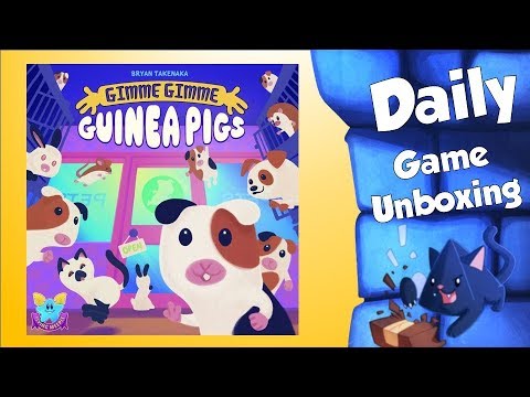 Gimme Gimme Guinea Pigs - Daily Game Unboxing