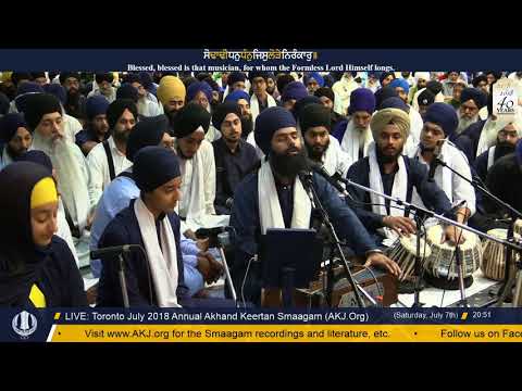 095 Toronto July 2018 Saturday Evening Bhai Pritpal Singh Jee Regina