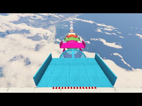 MEGA RAMPA 100.000% IMPOSIBLE EN GTA 5 ONLINE - Kosi023