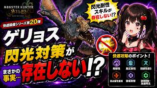 【ゲリョス】まさかの事実…閃光対策が存在しない！？【モンスターハンターワイルズ】