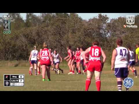 2016 BDAFL GE Womens Delayed Broadcast - Lake Macquarie Dockers v Singleton Roosters
