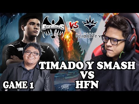 EGOBOYS vs HAVAN LIBERTY (GAME 1)bo2 "SMASH Y TIMADO vs HFN" Aorus League - Impostor Edition