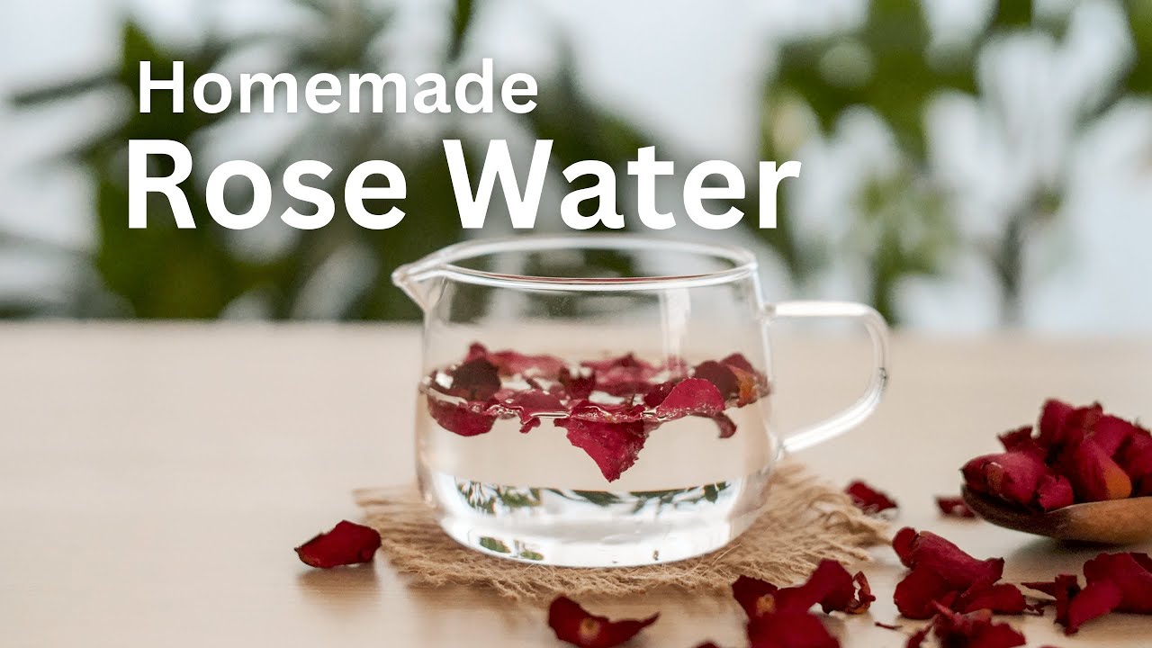 How to make ROSE WATER at home | 3 BEST METHODS